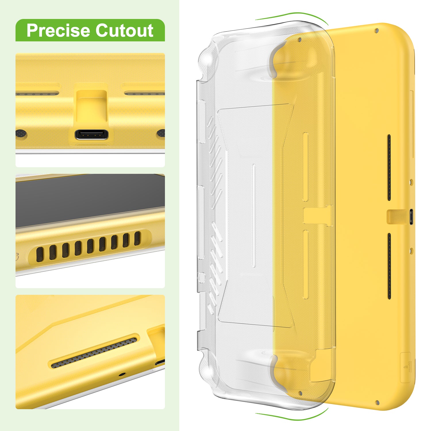 innoAura Switch Lite Bundle, Protective Case for Switch Lite