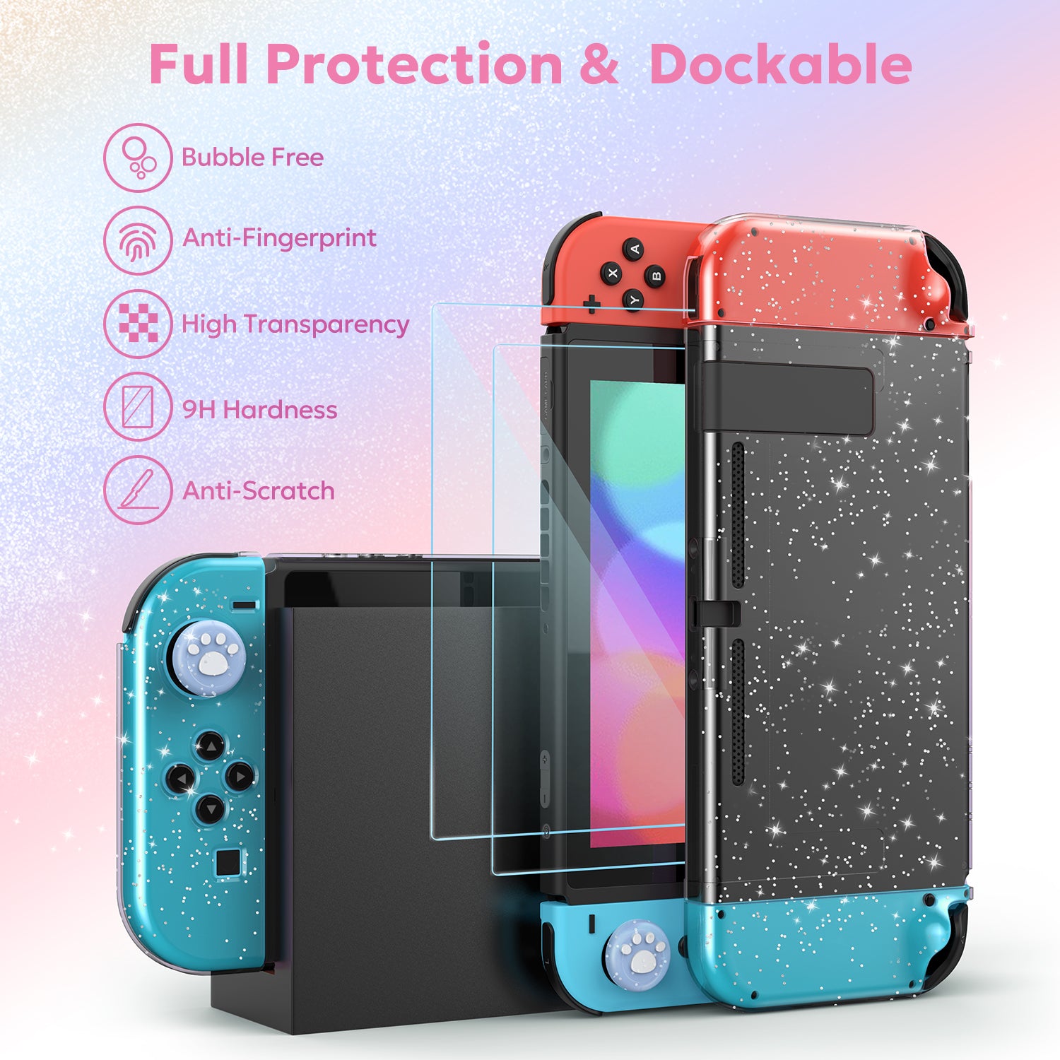 innoAura Travel Switch Case, Protective Case for Switch