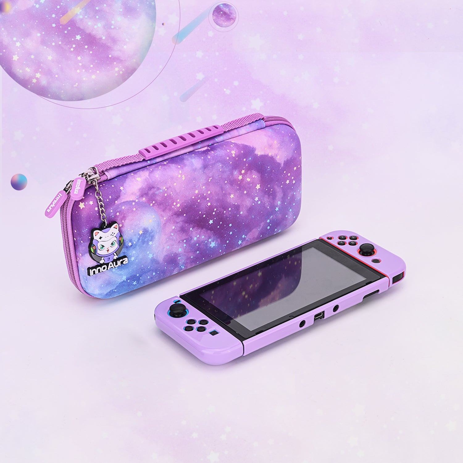 innoAura Switch Case for NS Switch, Switch Carrying Case