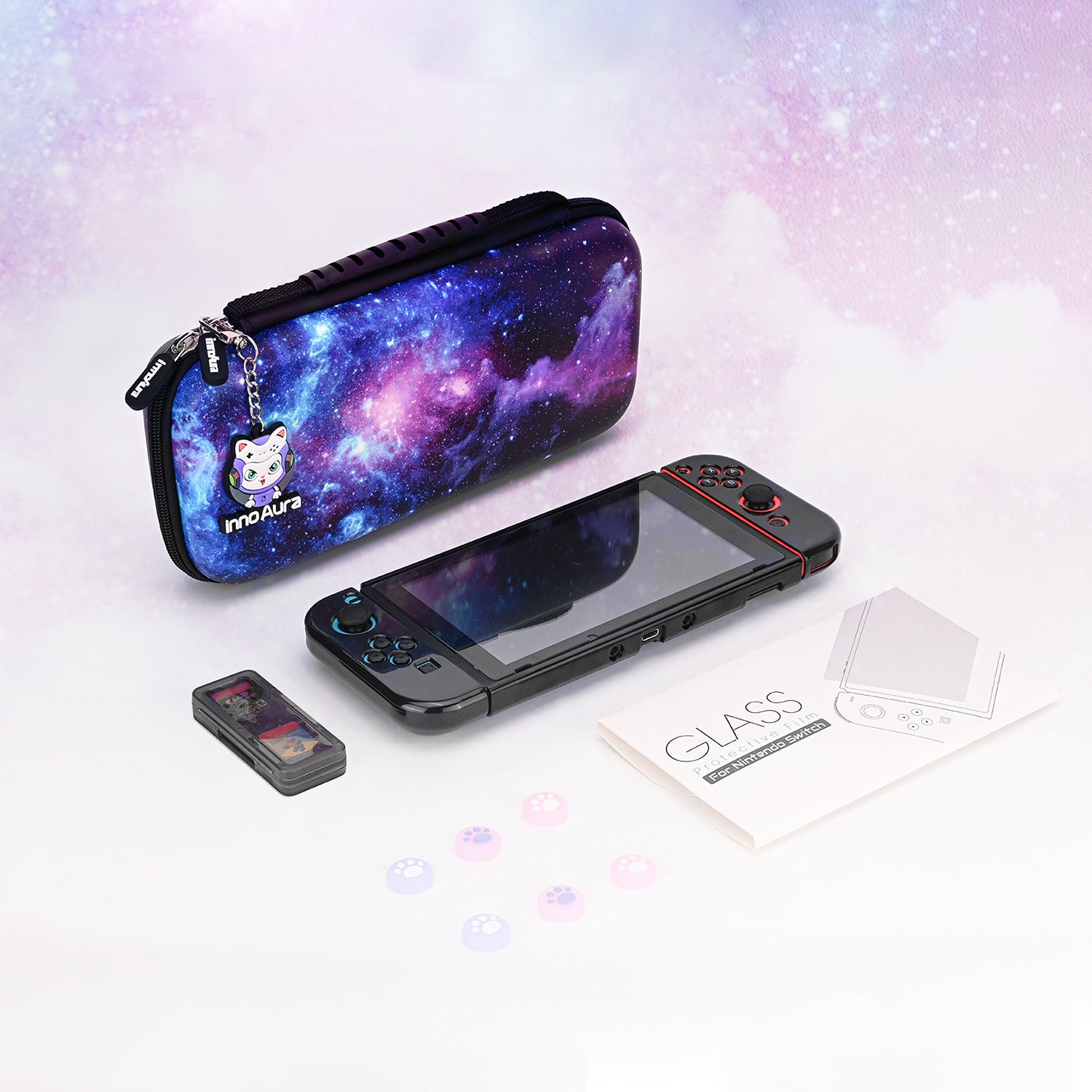 innoAura Switch Case for NS Switch, Switch Carrying Case