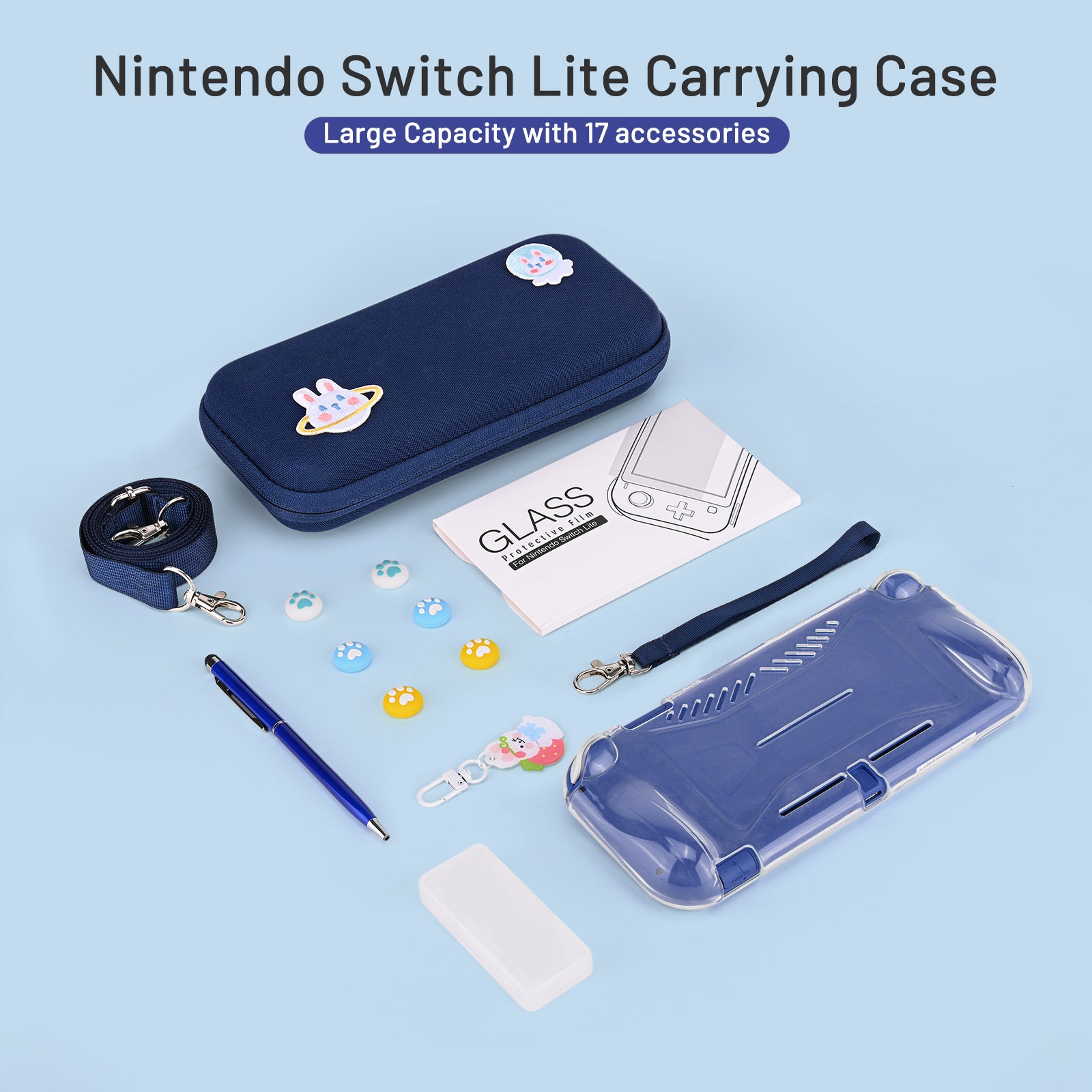 innoAura Nintendo Switch Lite Carrying Case, Switch Lite Cover