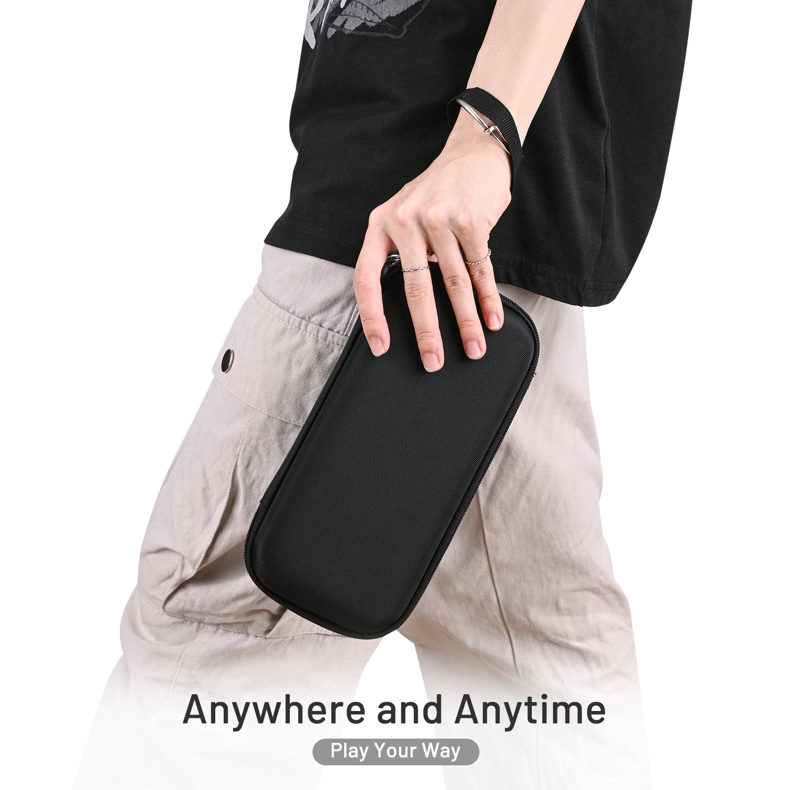 innoAura Hard Carrying Case for Switch Lite with 10 Accessories