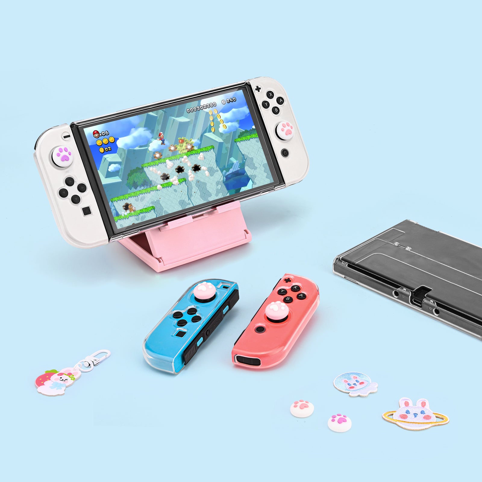 innoAura Carrying Case for Nintendo Switch OLED Gift Choice for Gamer