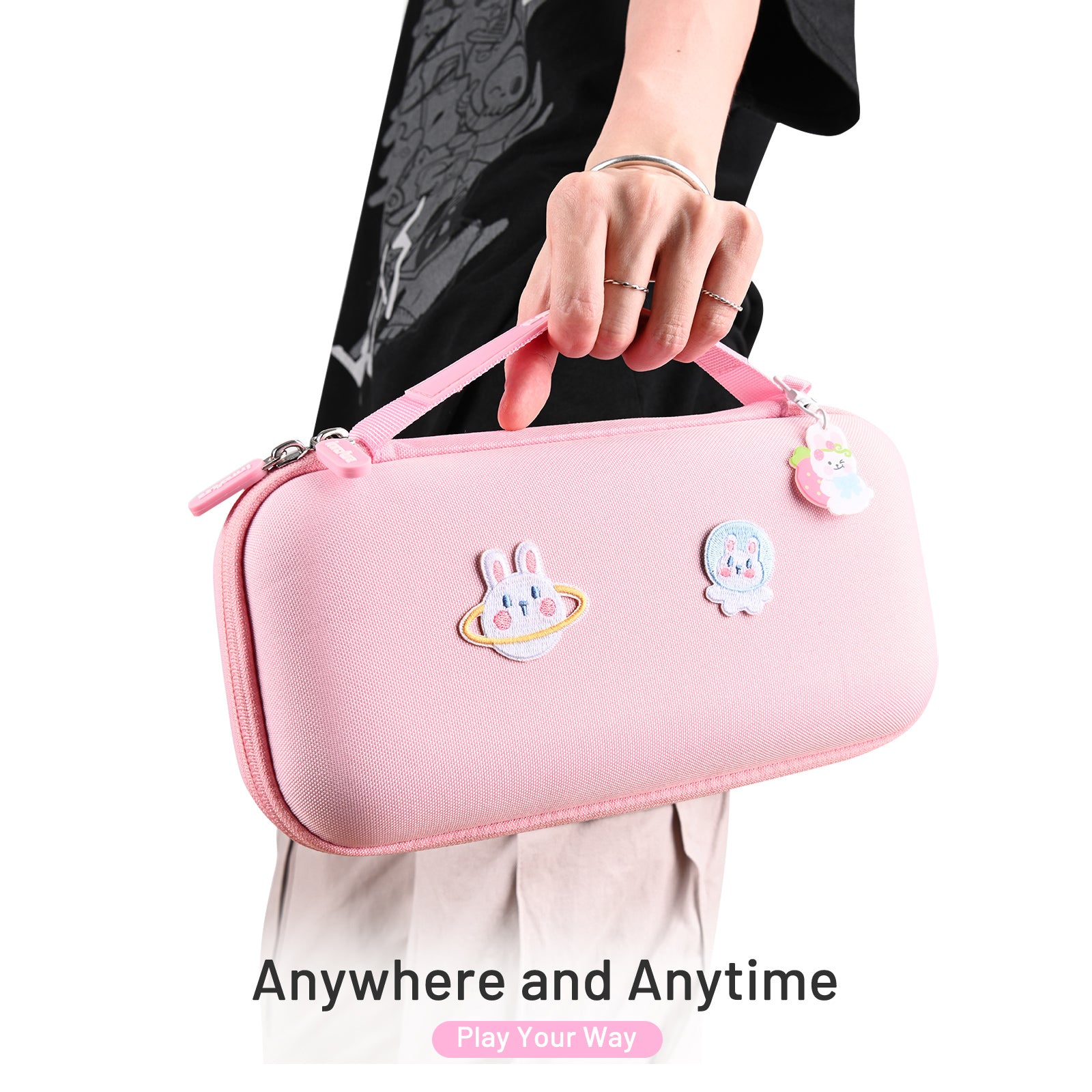 innoAura Carrying Case for Nintendo Switch OLED Gift Choice for Gamer