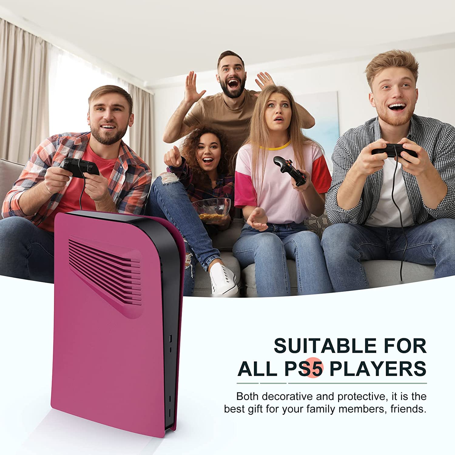 innoAura Hot Seller PS5 Cover Plates for PlayStation 5 Dics Console