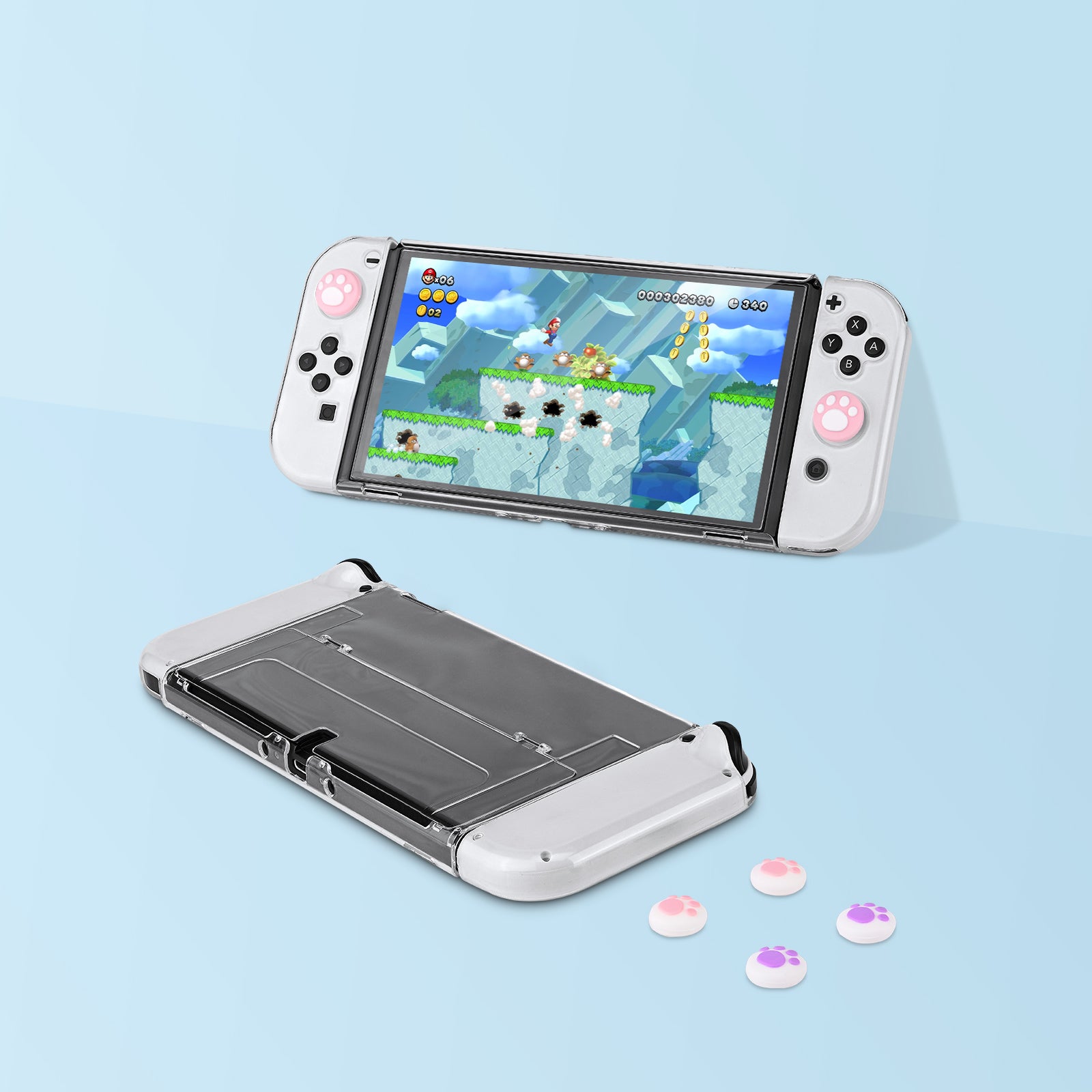 innoAura Carrying Case for Nintendo Switch OLED Gift Choice for Gamer