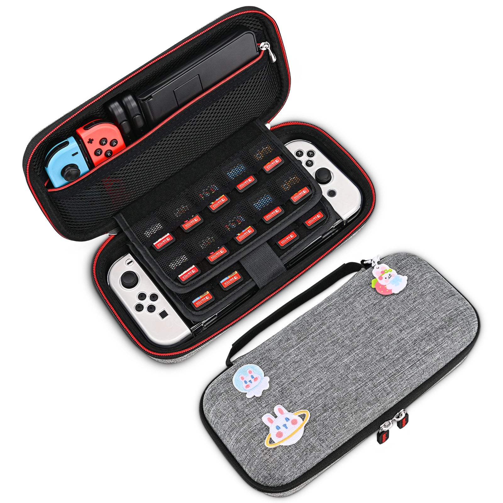 innoAura Carrying Case for Nintendo Switch OLED Gift Choice for Gamer
