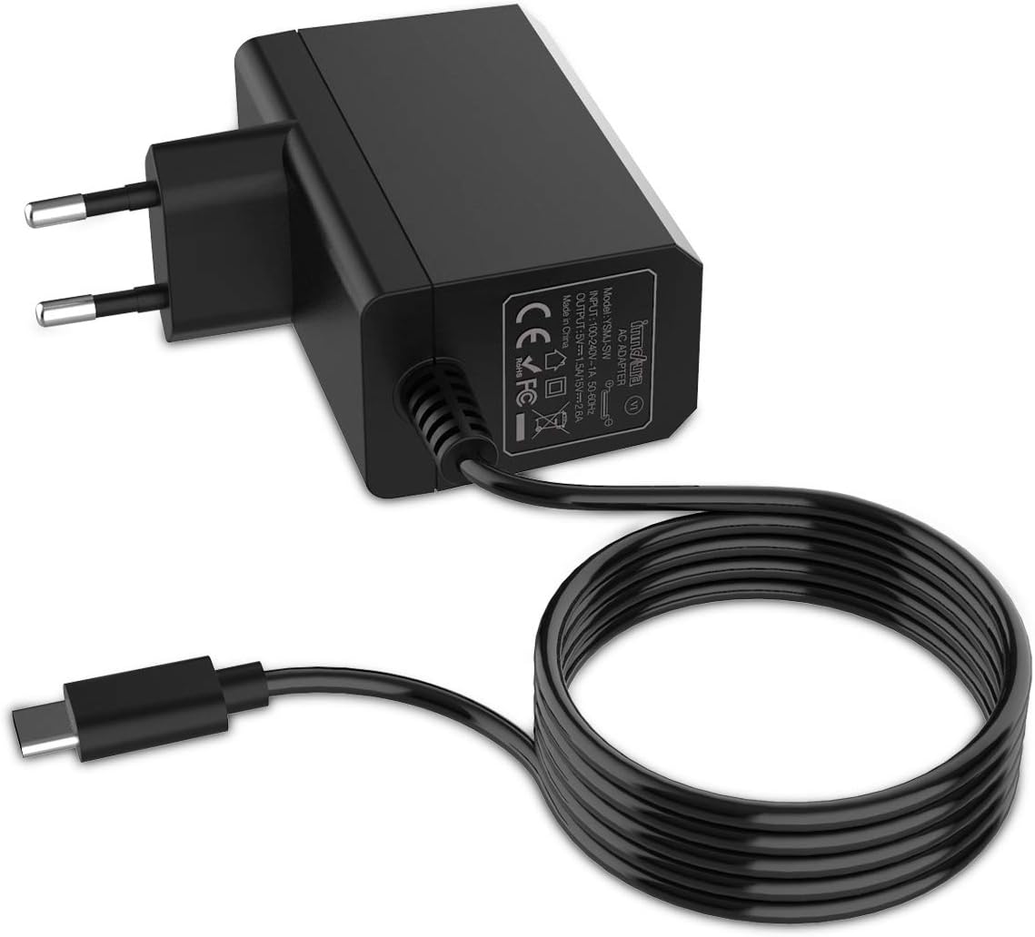 innoAura Switch Charger for NS Switch/Switch OLED/Switch Lite (European standard)