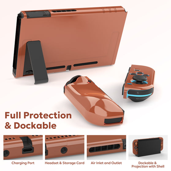 innoAura Nintendo Switch Carrying Case, Grid Protective Case for Switch