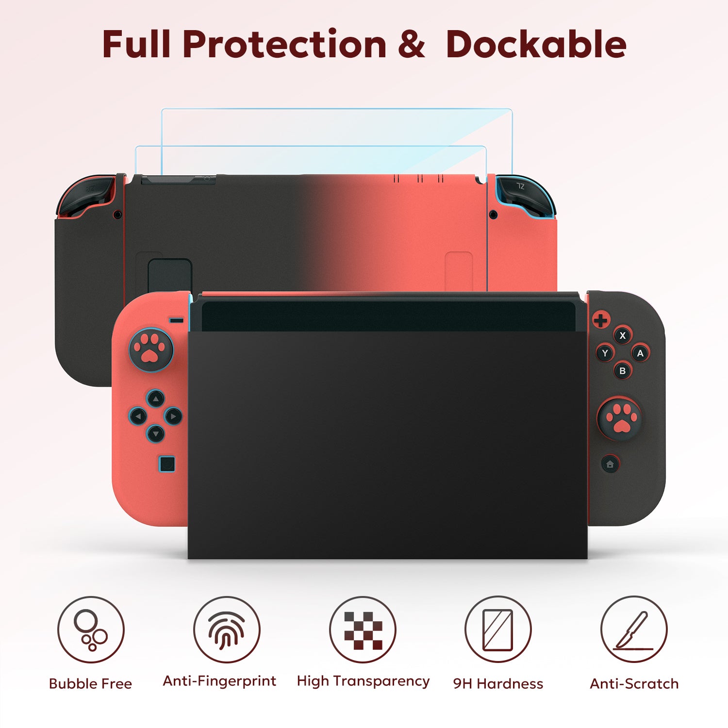 innoAura Nintendo Switch Travel Case, Carrying Case for Nintendo Switch