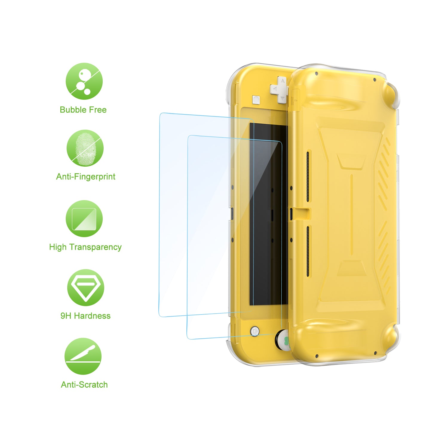 innoAura Switch Lite Bundle, Protective Case for Switch Lite