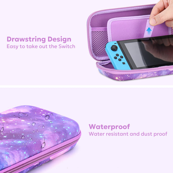 innoAura Switch Carrying Case, Switch Case for NS Switch
