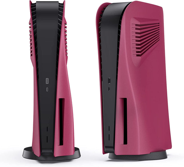 innoAura Best PS5 Plates Cover for PlayStation 5 Dics Console with Fan-Shaped Cooling System