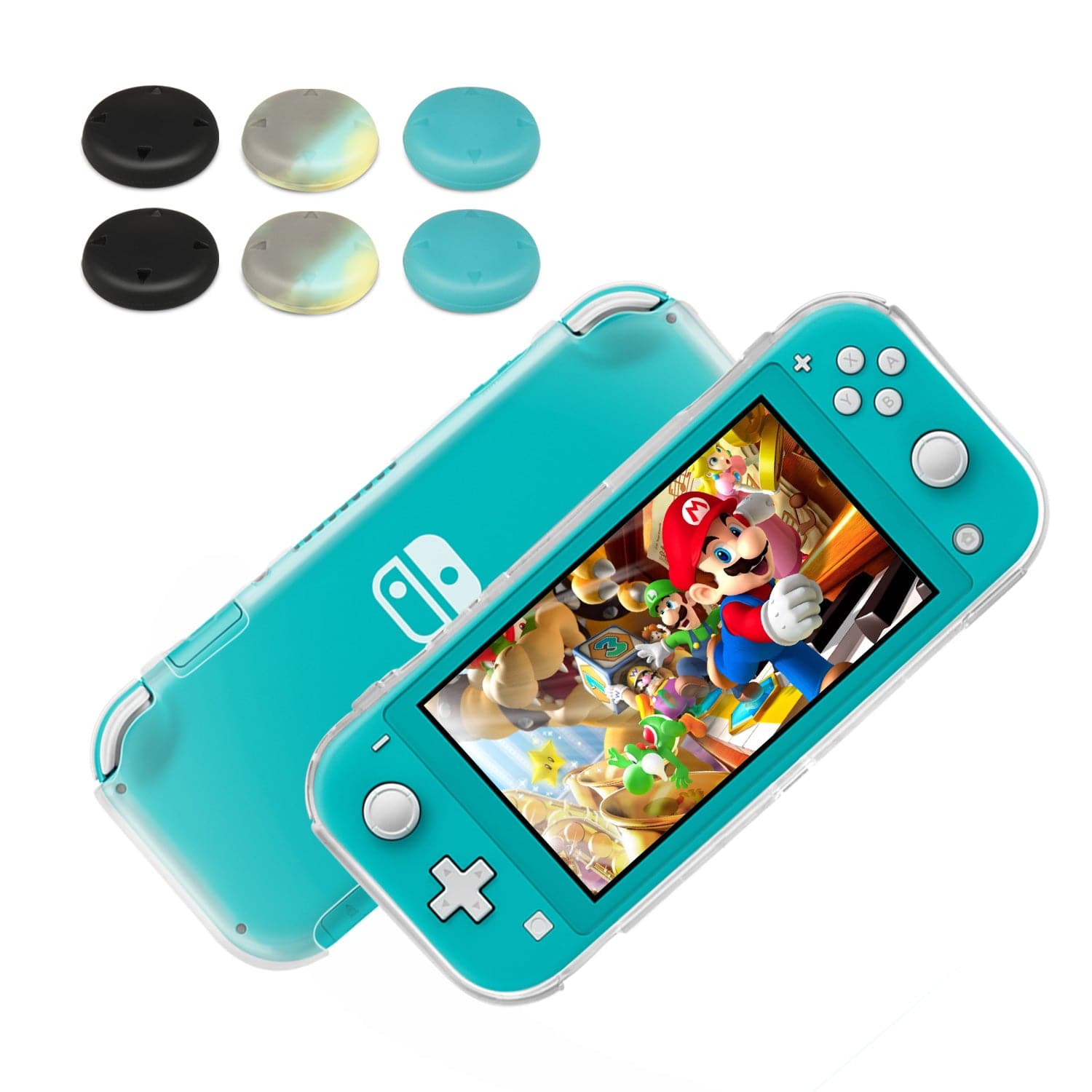 innoAura Hard Carrying Case for Switch Lite with 10 Accessories