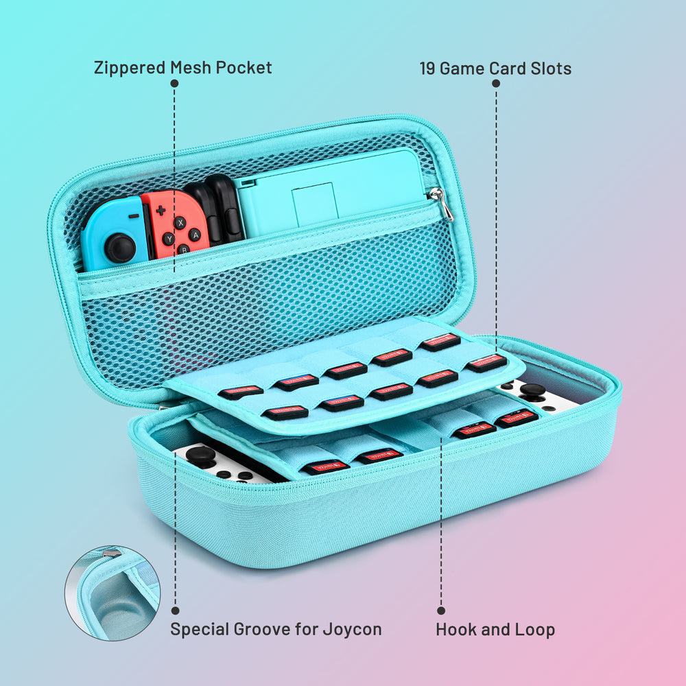 innoAura OLED Carrying Case, Nintendo Switch OLED Travel Case