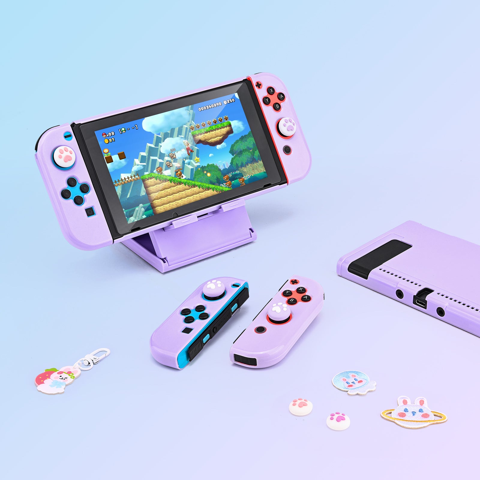 Switch OLED Accessories Bundle- innoAura 18 in 1 Switch Bundle with Switch  Case, Switch Game Case, Switch OLED Screen Protector, Switch Stand, Switch