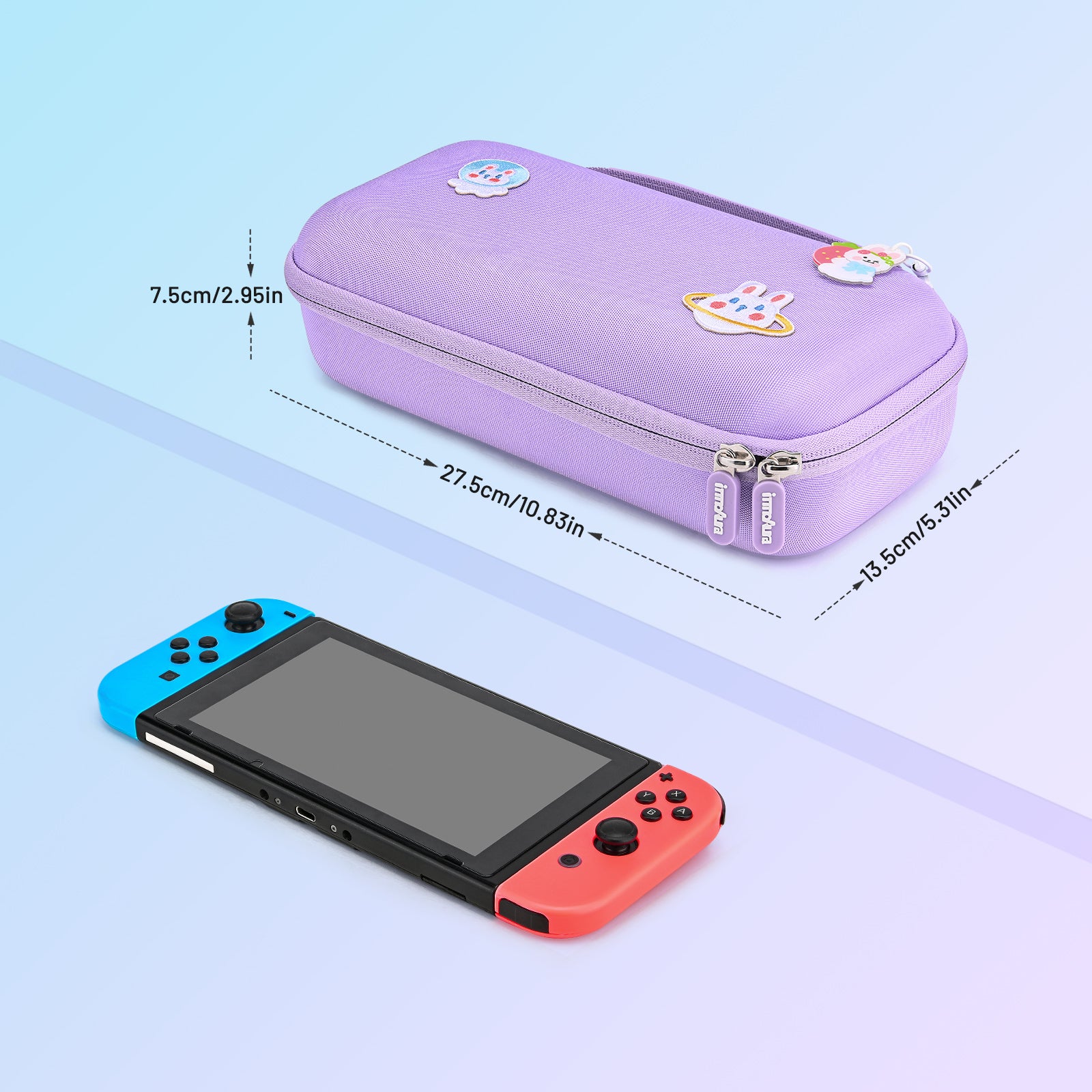 innoAura OLED Carrying Case for Nintendo Switch OLED