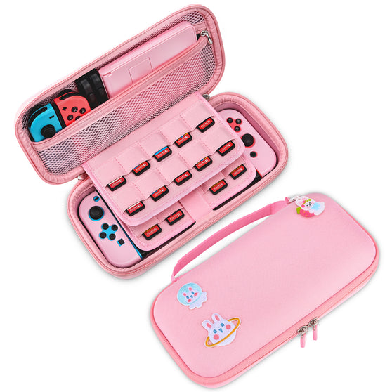 innoAura Nintendo Switch Carrying Case, Hard Case Gifts